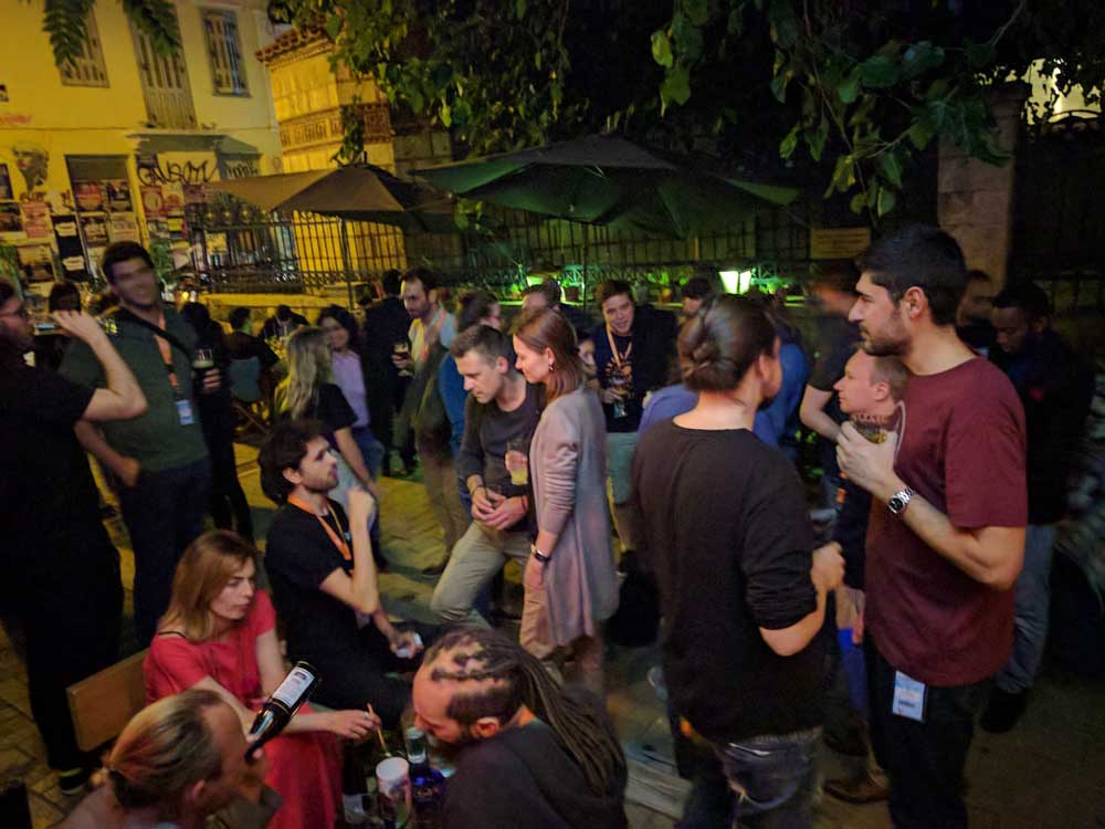 Social event of Frontend United at Verve Bar