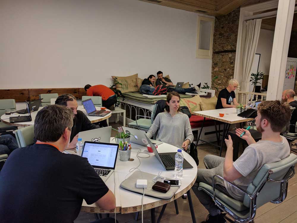 Drupal frontend code sprint at FEU Athens